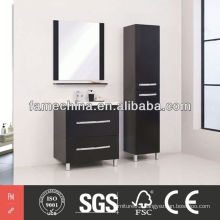 Simple MDF Bathroom Cabinet Black Bathroom Cabinet
